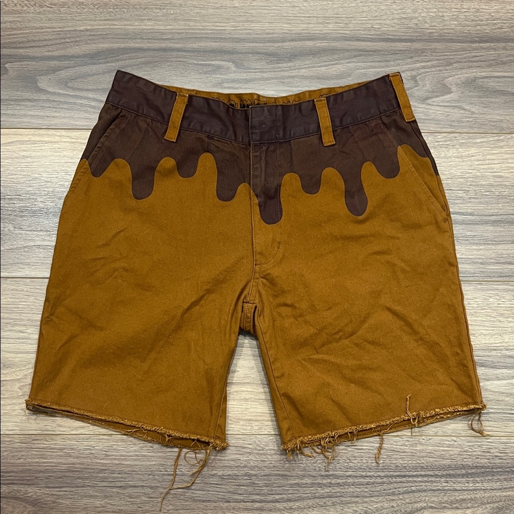 Billionaire Boys Club Ice Cream Shorts in Buckthorn Brown Size 32